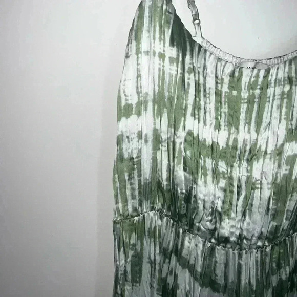 Vince Tie Dye Ruched Cami Midi Dress xxs - Picture 4 of 15